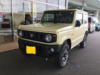 ジムニー　ご納車おめでとうございます！